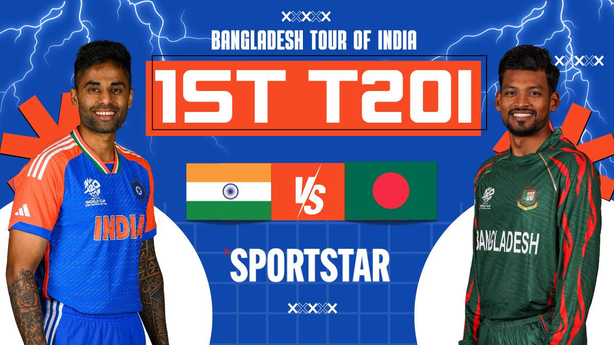 India vs Bangladesh 1st T20I Live Score: BAN 68/5; Varun removes Jaker after Mayank Yadav picks maiden wicket